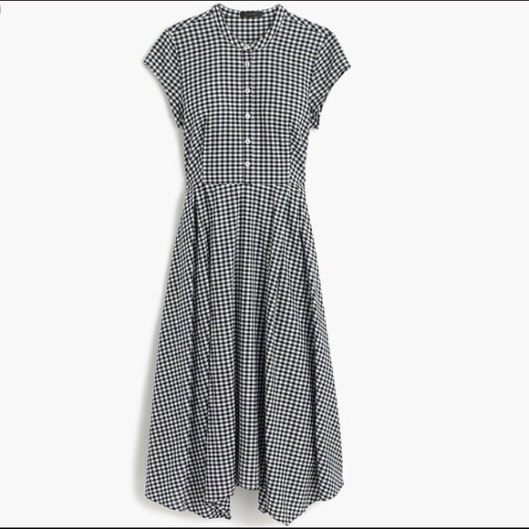 J. Crew Dresses & Skirts - 🖤 J.Crew Midi Gingham Dress